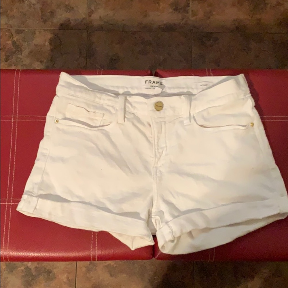 White shorts